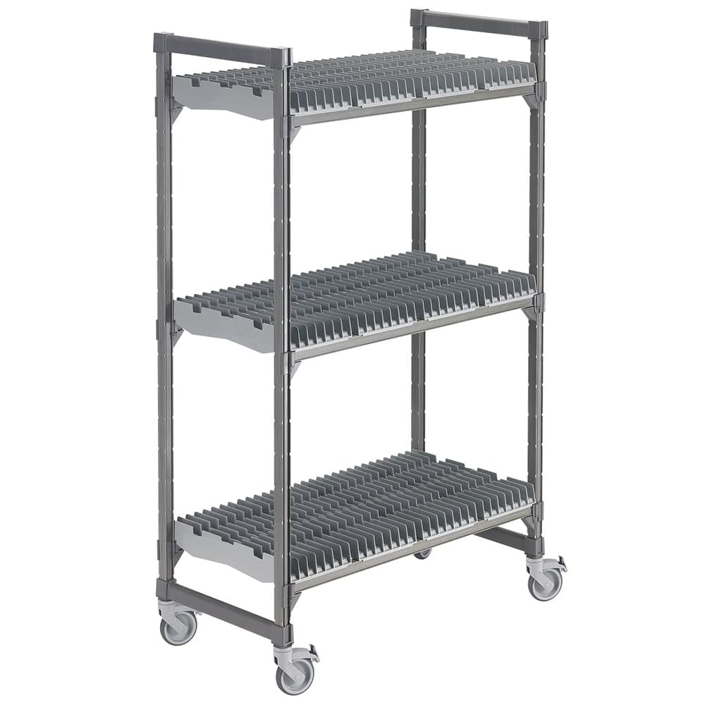 Cambro EMU246078DRPKG 3 Level Mobile Drying Rack for Trays