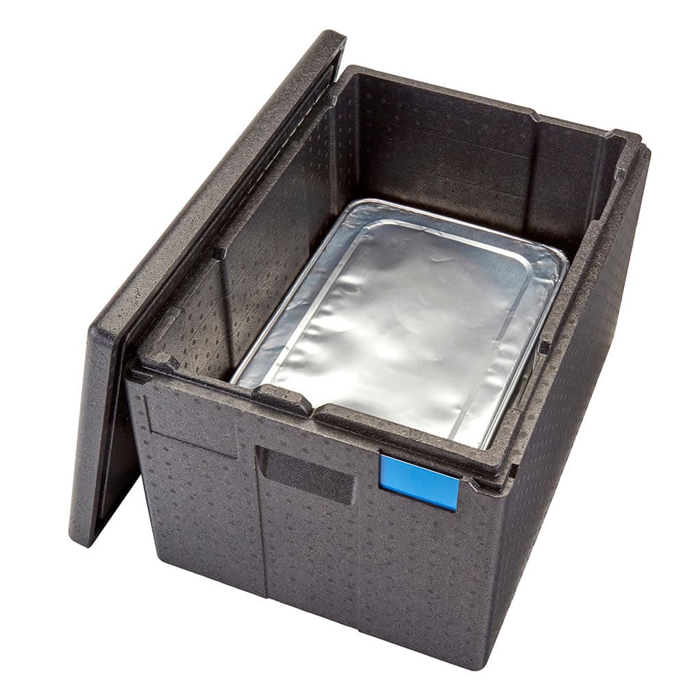 Cambro EPP180XLTSW110 GoBox™ Insulated Food Carrier - 68 1/5 qt w/ (1) Pan Capacity, Black