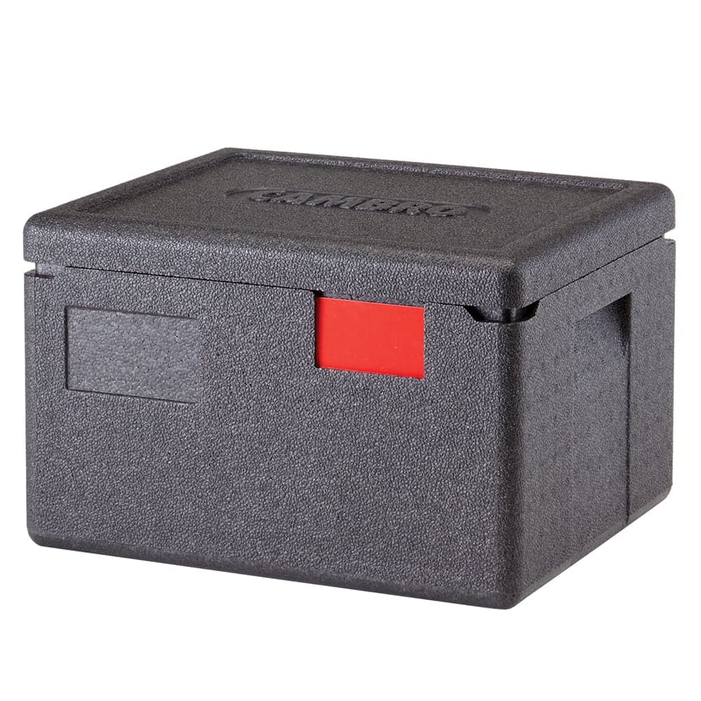 Cambro EPP260SW110 GoBox™ Insulated Food Carrier - 17 9/10 qt w/ (1) Pan Capacity, Black