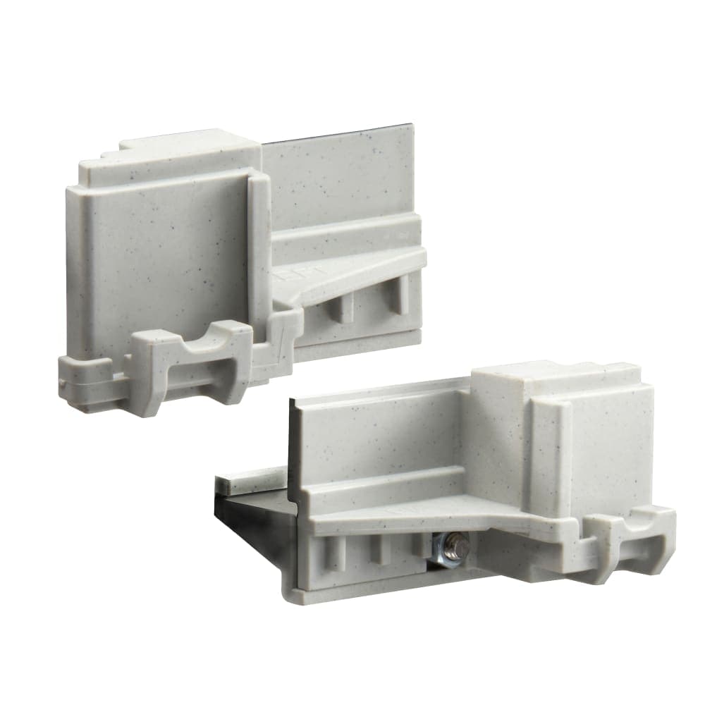 Cambro EXCC5480 Camshelving® Elements XTRA Corner Connector Set, Speckled Gray