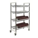 Cambro EXMU244878PDPKG Camshelving® Elements XTRA 4 Level Mobile Drying Rack for Domes & Pans, Speckled Gray thumbnail 2