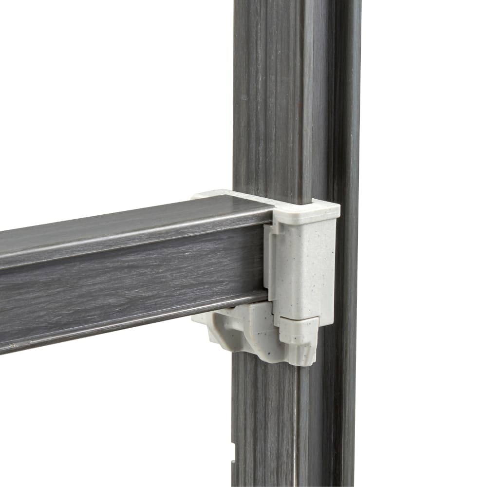 Cambro EXTR42480 42" Camshelving Elements XTRA Universal Traverse, Brushed Graphite