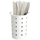 Cambro FWC56148 Flatware Cylinder - White thumbnail 2