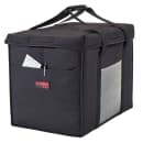 Cambro GBD211417110 GoBag™ Food Delivery Bag - 21" x 14" x 17", Nylon, Black thumbnail 2