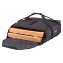 Cambro GBP216110 GoBag™ Pizza Delivery Bag - 16 1/2" x 18" x 6 1/2", Nylon, Black thumbnail 2