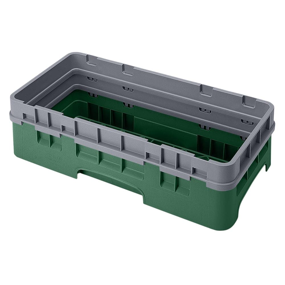 Cambro HBR414119 Camrack Base Rack with Extender - Half-Size, Sherwood Green