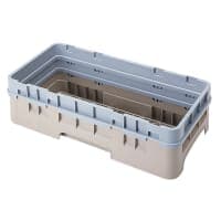 Cambro HBR414151 Camrack Base Rack with Extender - Half-Size, Soft Gray thumbnail 4