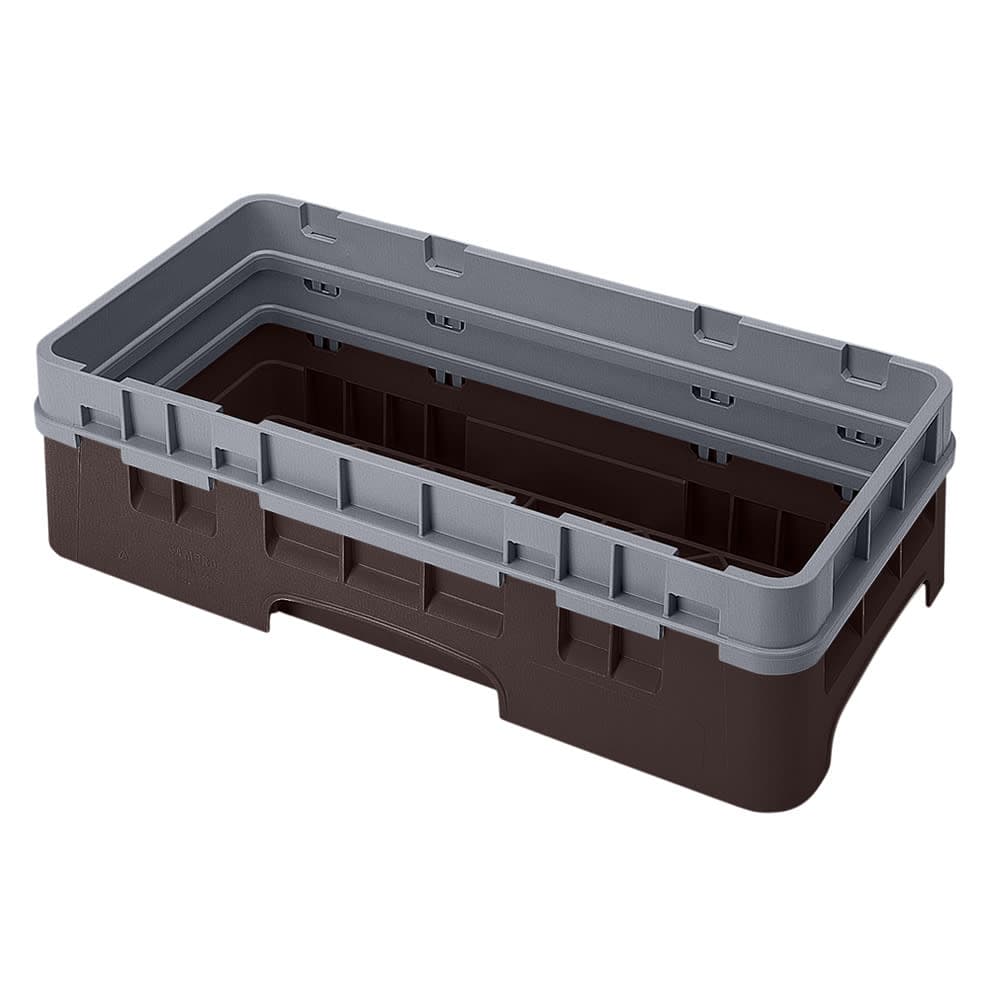 Cambro HBR414167 Camrack Base Rack with Extender - Half-Size, Brown