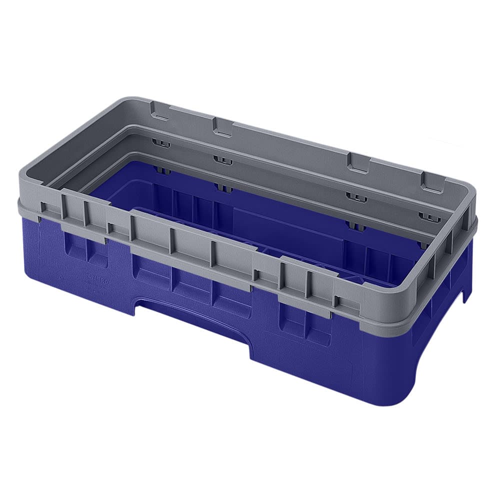 Cambro HBR414186 Camrack Base Rack with Extender - Half-Size, Navy Blue