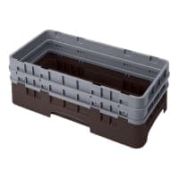 Cambro HBR578151 Camrack Base Rack - (2)Extenders, Half-Size, Soft Gray thumbnail 2