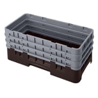 Cambro HBR712186 Camrack Base Rack - (3)Extenders, Half-Size, Navy Blue thumbnail 3