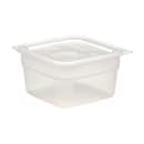 Cambro HFSFSPROPP190 1/2 qt CamSquare® FreshPro Square Food Storage Container - Polypropylene, Translucent thumbnail 8