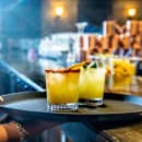 Cambro HT12CW196 12 oz Azure Blue Plastic Tumbler thumbnail 3