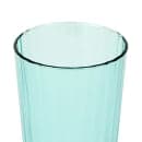 Cambro HT16CW196 16 oz Azure Blue Plastic Tumbler thumbnail 2