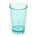 Cambro HT16CW196 16 oz Azure Blue Plastic Tumbler thumbnail 4