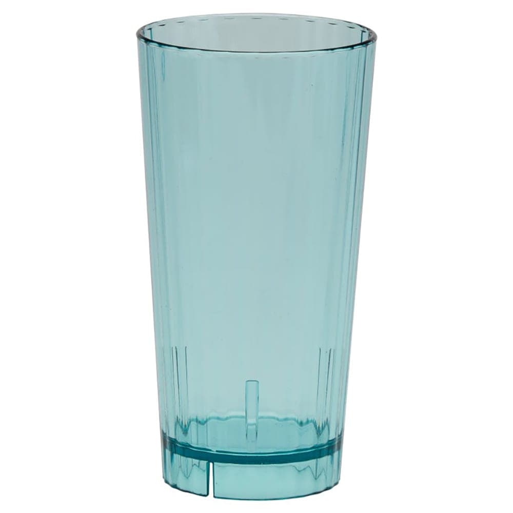 Cambro HT22CW196 22 oz Azure Blue Plastic Tumbler