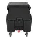 Cambro ICS100L110 100 lb SlidingLid™ Insulated Mobile Ice Caddy - Plastic, Black thumbnail 2