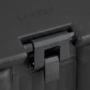 Cambro ICS100L110 100 lb SlidingLid™ Insulated Mobile Ice Caddy - Plastic, Black thumbnail 6