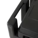 Cambro ICS125L110 125 lb SlidingLid™ Insulated Mobile Ice Caddy - Plastic, Black thumbnail 8