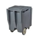 Cambro ICS175TB191 175 lb SlidingLid™ Insulated Mobile Ice Caddy - Plastic, Granite Gray thumbnail 3