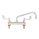 Cambro KSC402158 45 1/2"H Portable Sink Cart w/ (2) 4"D Bowls, Hot Water thumbnail 2