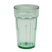 Cambro LT10152 10 oz Clear Hammered Plastic Tumbler thumbnail 5