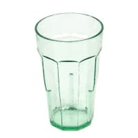 Cambro LT12152 12 oz Clear Hammered Plastic Tumbler thumbnail 2