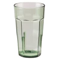 Cambro LT16152 16 oz Clear Hammered Plastic Tumbler thumbnail 2
