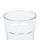 Cambro LT22152 22 oz Clear Hammered Plastic Tumbler thumbnail 2