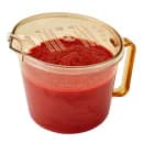 Cambro MCCH150 Cover for 2 qt & 4 qt High Heat Measuring Cups - Plastic, Amber thumbnail 3