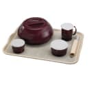 Cambro MDSB5487 5 oz Round Shoreline Collection Bowl - Cranberry thumbnail 4