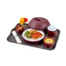 Cambro MDSB5487 5 oz Round Shoreline Collection Bowl - Cranberry thumbnail 8
