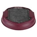 Cambro MDSCDB9 487 9 1/2" Camduction Base - Cranberry thumbnail 3
