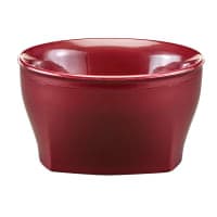 Cambro MDSHB9485 9 oz Round Harbor Collection Bowl - Plastic, Smoked Metal thumbnail 5