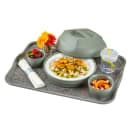 Cambro MDSHD9447 Harbor Collection Dome for 9" Plates - Plastic, Meadow thumbnail 2