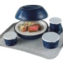 Cambro MDSL9497 9 1/2" Shoreline Collection Pellet Underliner - Navy Blue thumbnail 2