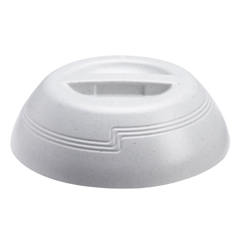 Cambro MDSLD9480 10" Shoreline Collection Plastic Dome Cover - Speckled Gray