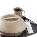 Cambro MDSM8457 8 oz Shoreline Collection Mug - Wheat thumbnail 2