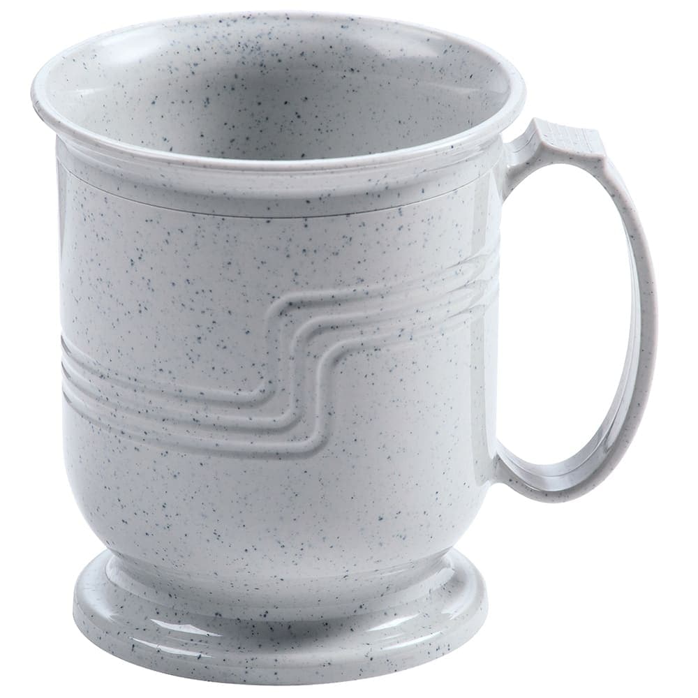 Cambro MDSM8480 8 oz Shoreline Collection Mug - Speckled Gray