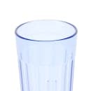 Cambro NT10401 10 oz Slate Blue Fluted Plastic Tumbler thumbnail 2