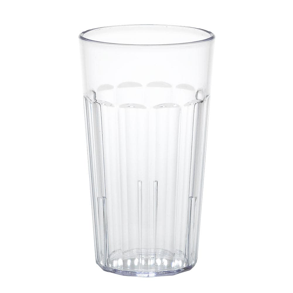 Cambro NT12152 12 3/5 oz Clear Fluted Plastic Tumbler