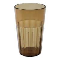 Cambro NT14152 14 oz Clear Fluted Plastic Tumbler thumbnail 2