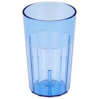 Cambro NT14152 14 oz Clear Fluted Plastic Tumbler thumbnail 3