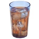 Cambro NT14401 14 oz Slate Blue Fluted Plastic Tumbler thumbnail 2