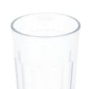 Cambro NT16152 16 2/5 oz Clear Fluted Plastic Tumbler thumbnail 2