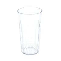 Cambro NT16153 16 2/5 oz Amber Fluted Plastic Tumbler thumbnail 2