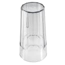 Cambro NT20152 22 oz Clear Fluted Plastic Tumbler thumbnail 3