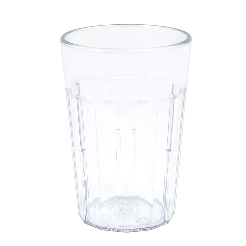 Cambro NT5152 6 2/5 oz Clear Fluted Plastic Tumbler