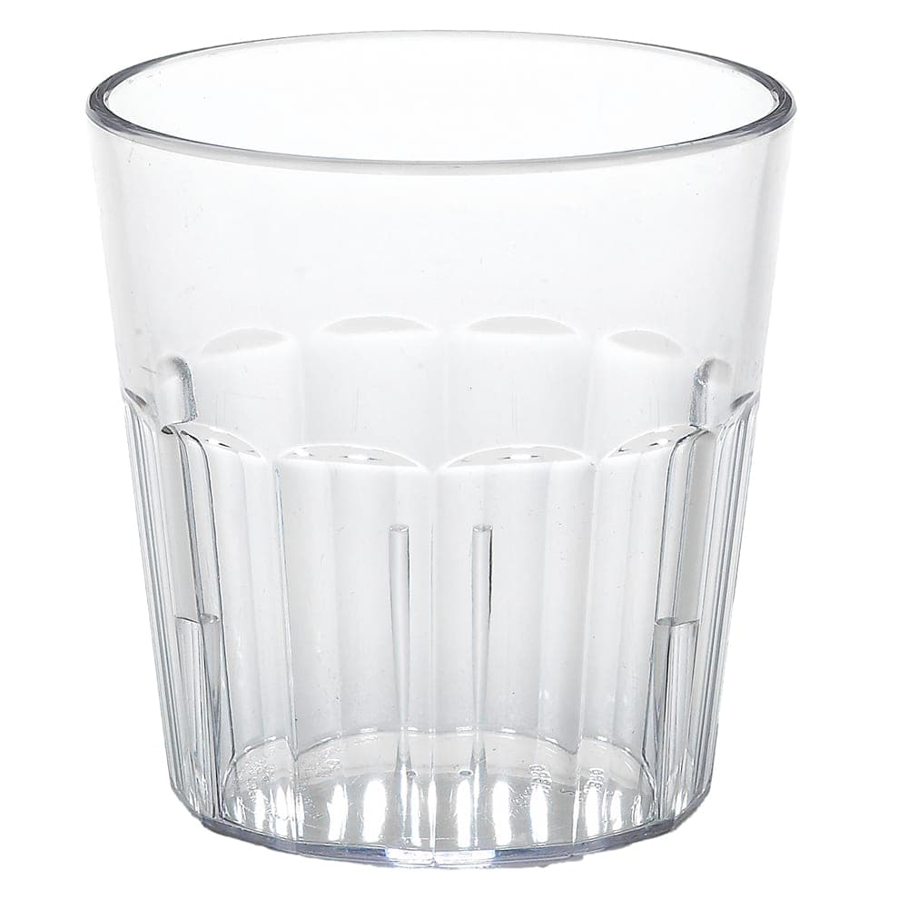 Cambro NT9152 9 3/10 oz Clear Fluted Plastic Tumbler