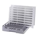 Cambro OETR314151 19 3/4" Square Camrack Open End Tray Rack - Soft Gray thumbnail 4